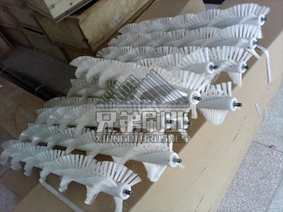 除尘器螺旋毛刷