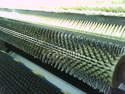 打孔植毛钢丝刷辊