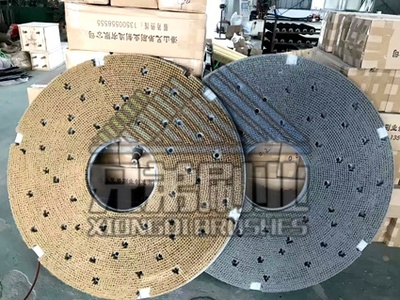 大型圆盘磨料丝抛光刷