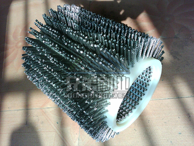 钢丝绳l圆筒毛刷