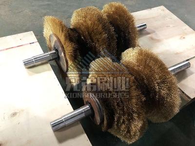 高速护栏打磨钢丝轮刷